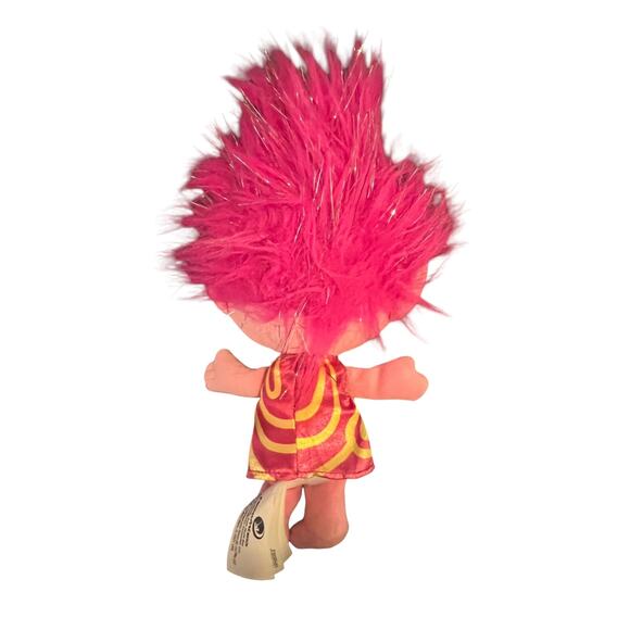DreamWorks TrollsTopia 8-Inch Small Plush Pop Medley Poppy - Picture 2 of 4